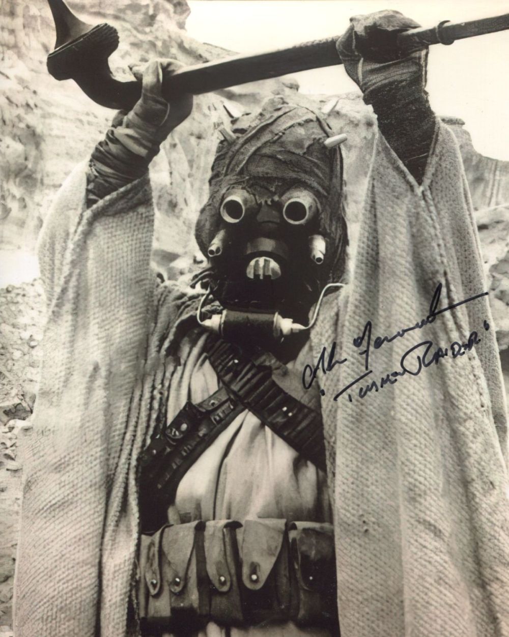 Lot 97: Star Wars A New Hope 8x10 photo signed...
