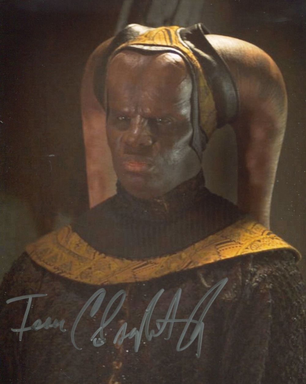Lot 98: Star Wars The Mandalorian 8x10 photo signed by...