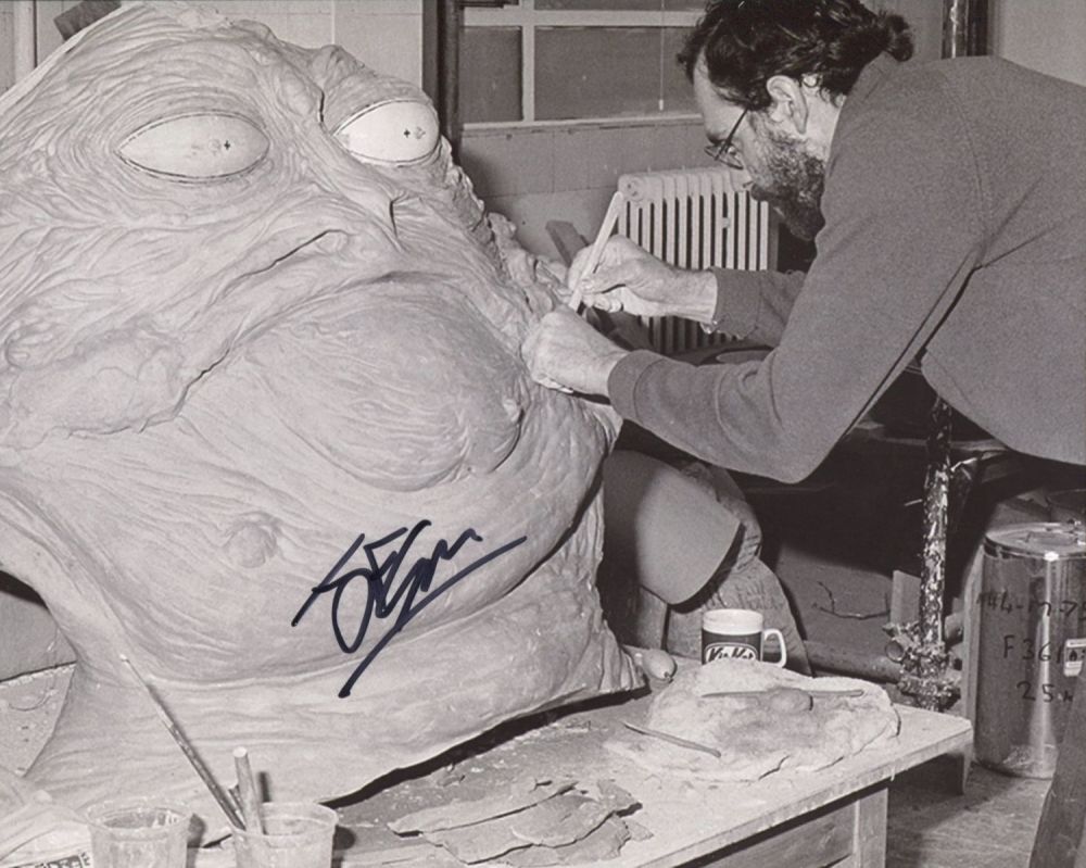 Lot 108: Star Wars 8x10 photo from Return of the...