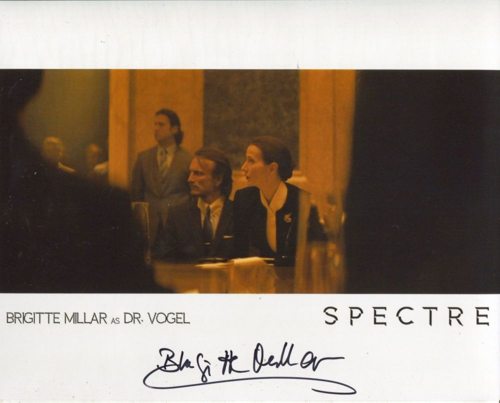 Lot 134: 007 James Bond movie Spectre 8x10 photo signed...