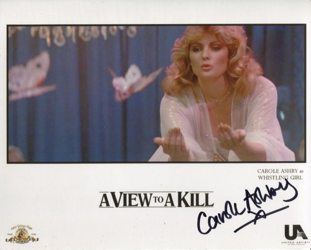 Lot 137: 007 James Bond movie A View to a...