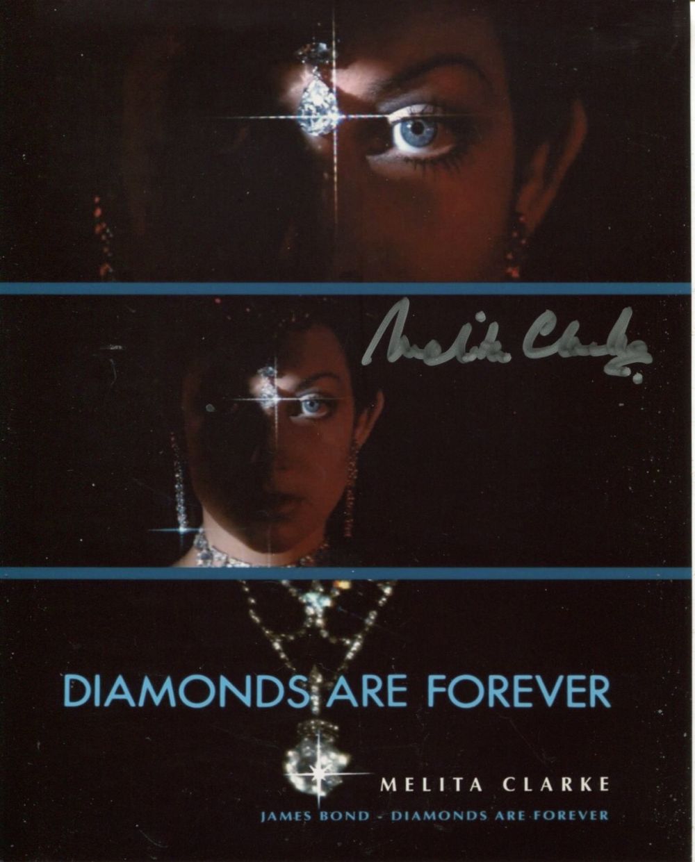 Lot 147: 007 James Bond Diamonds are Forever movie 8x10...