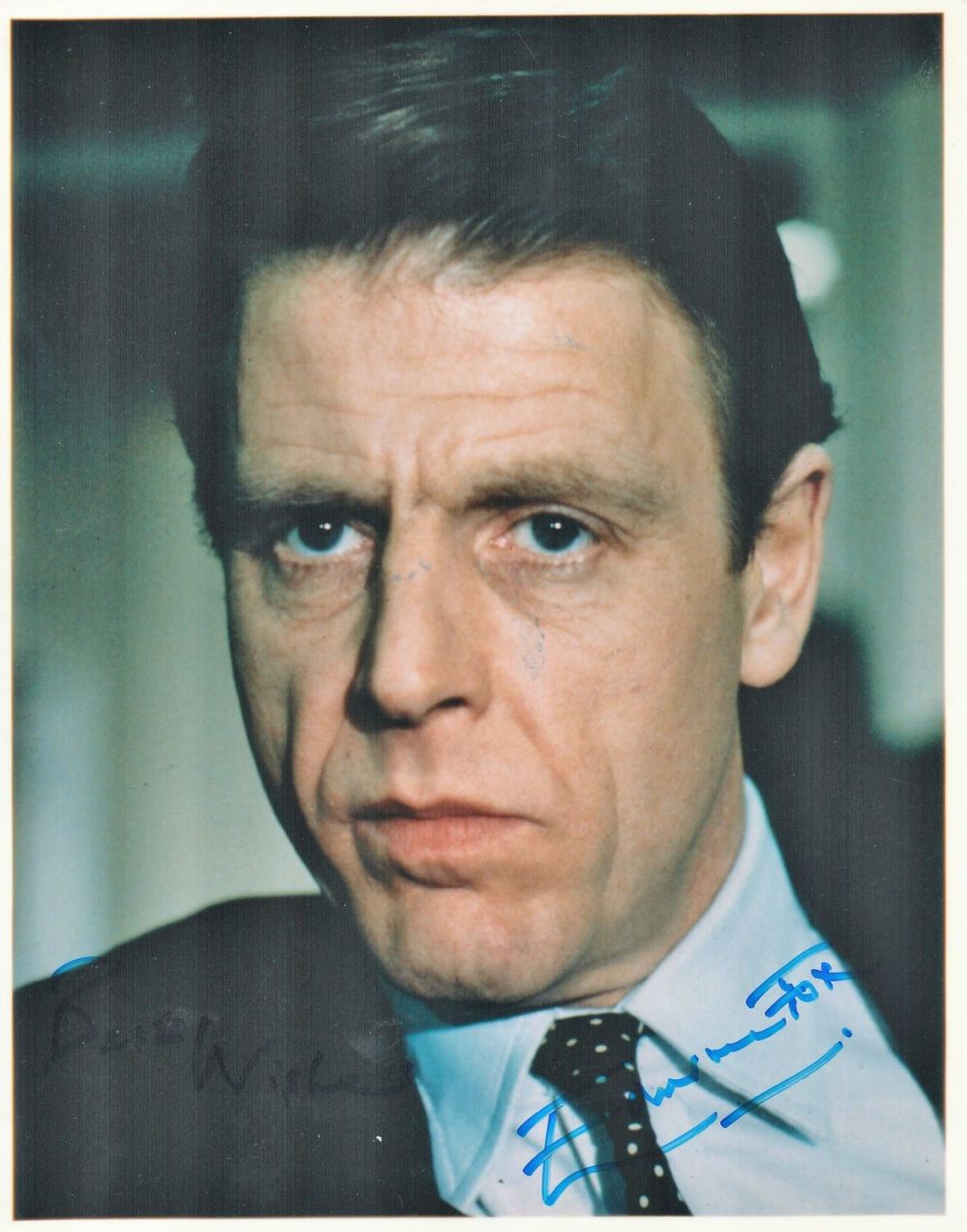 Lot 180: Actor, Edward Fox signed 10x8 colour photograph. Fox...
