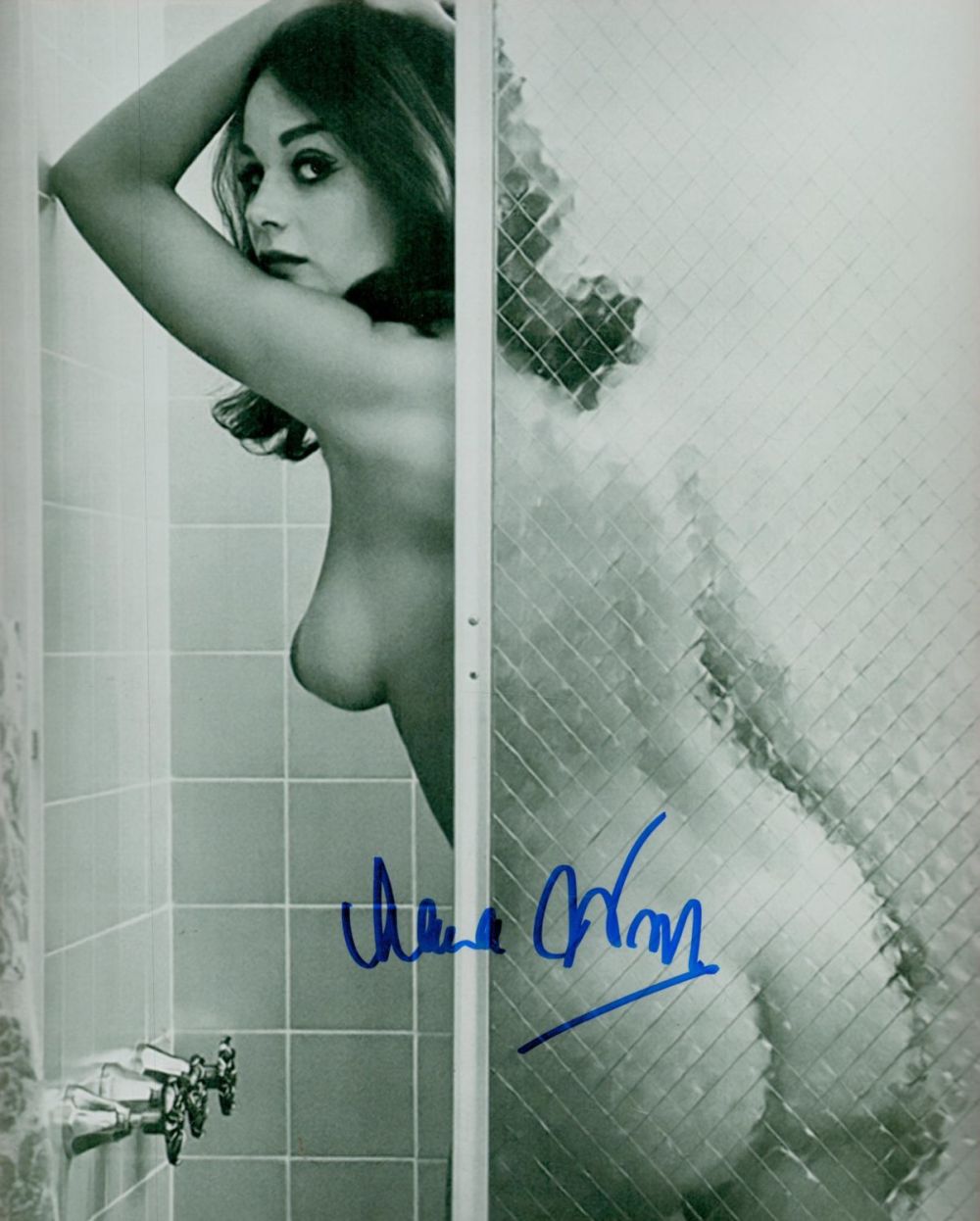 Lot 205: Lana Wood signed 10 x 8 inch b/w...