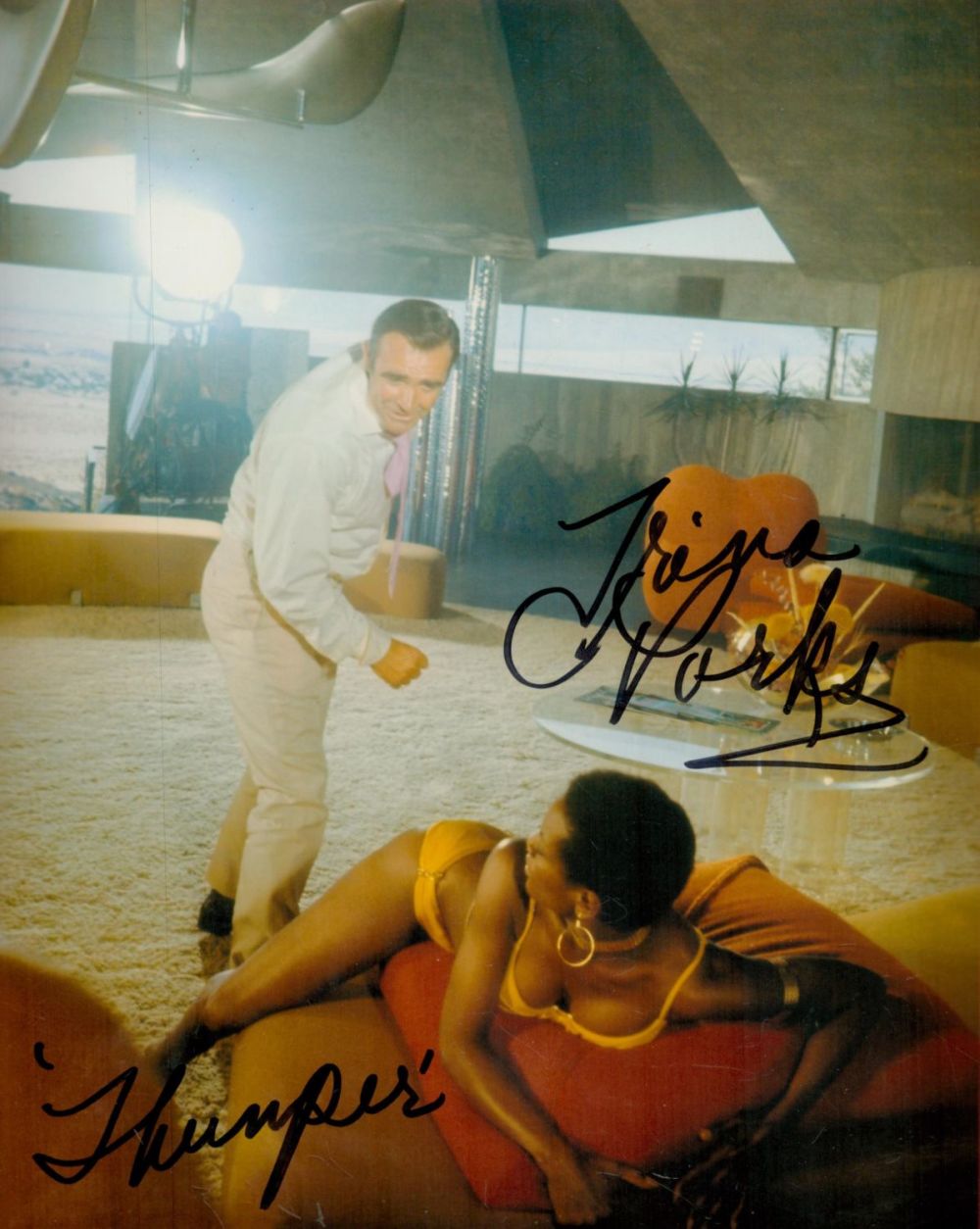 Lot 233: Trina Parks as Thumper signed 10 x 8...