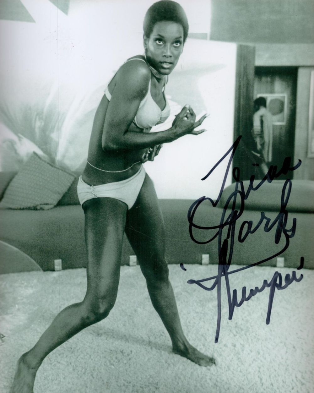 Lot 234: Trina Parks as Thumper signed 10 x 8...