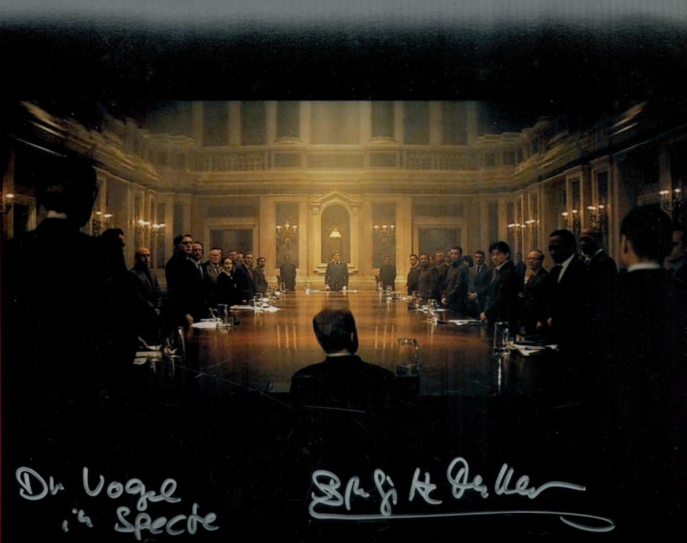 Lot 245: Spectre Brigitte Millar signed 10 x 8 inch...