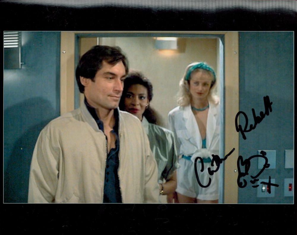 Lot 251: Catherine Rabett signed 10x8 colour The Living Daylights...