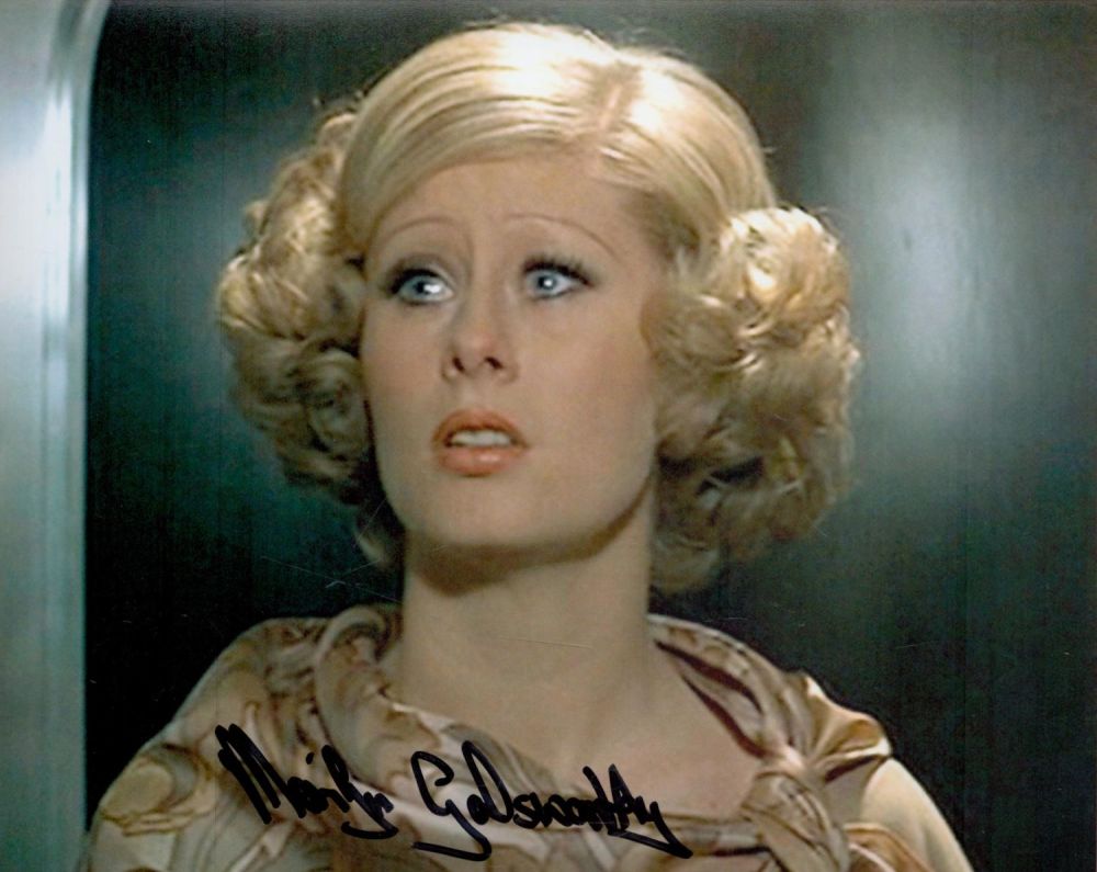 Lot 259: Marilyn Goldsworthy signed 10x8 colour photo. Good condition....