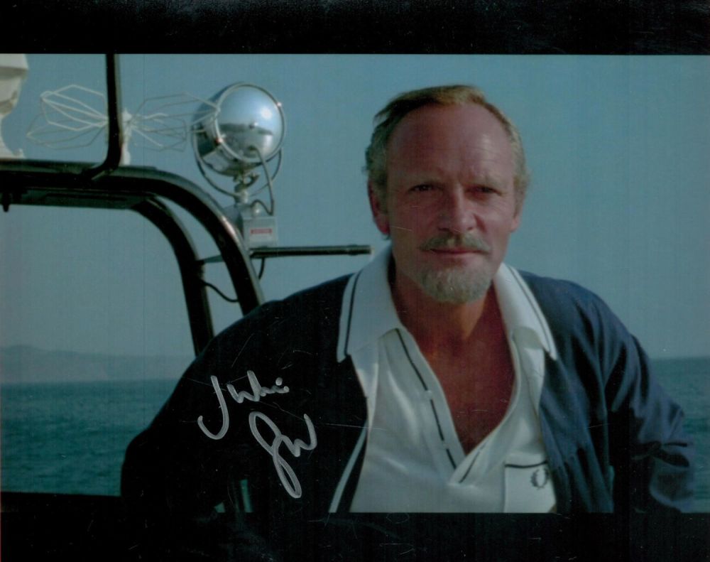 Lot 270: Julian Glover signed For Your Eyes Only 10x8...