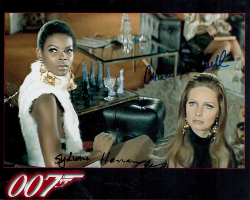 Lot 272: Catherine Schell and Sylvana Henriques signed 007 On...
