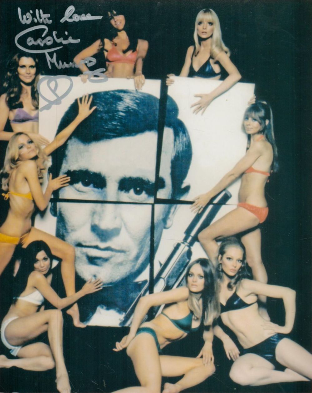 Lot 283: Philip Voss signed James Bond Octopussy 10x8 colour...