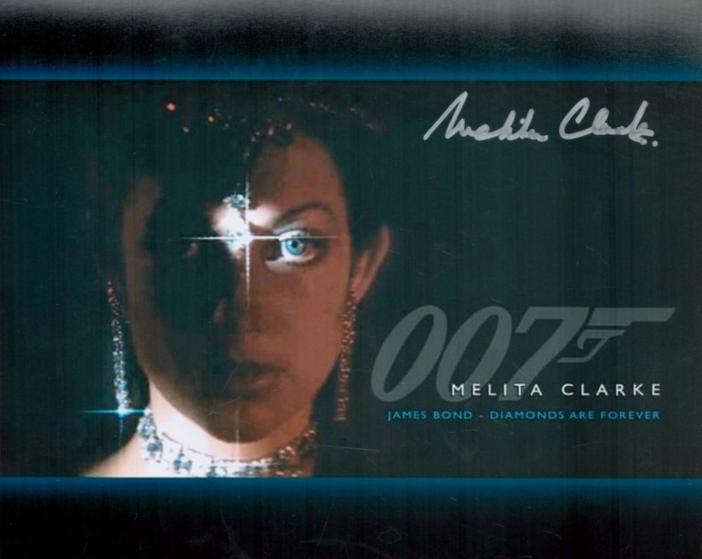 Lot 285: Maryam D'Abo signed James Bond Living Daylights 10x8...