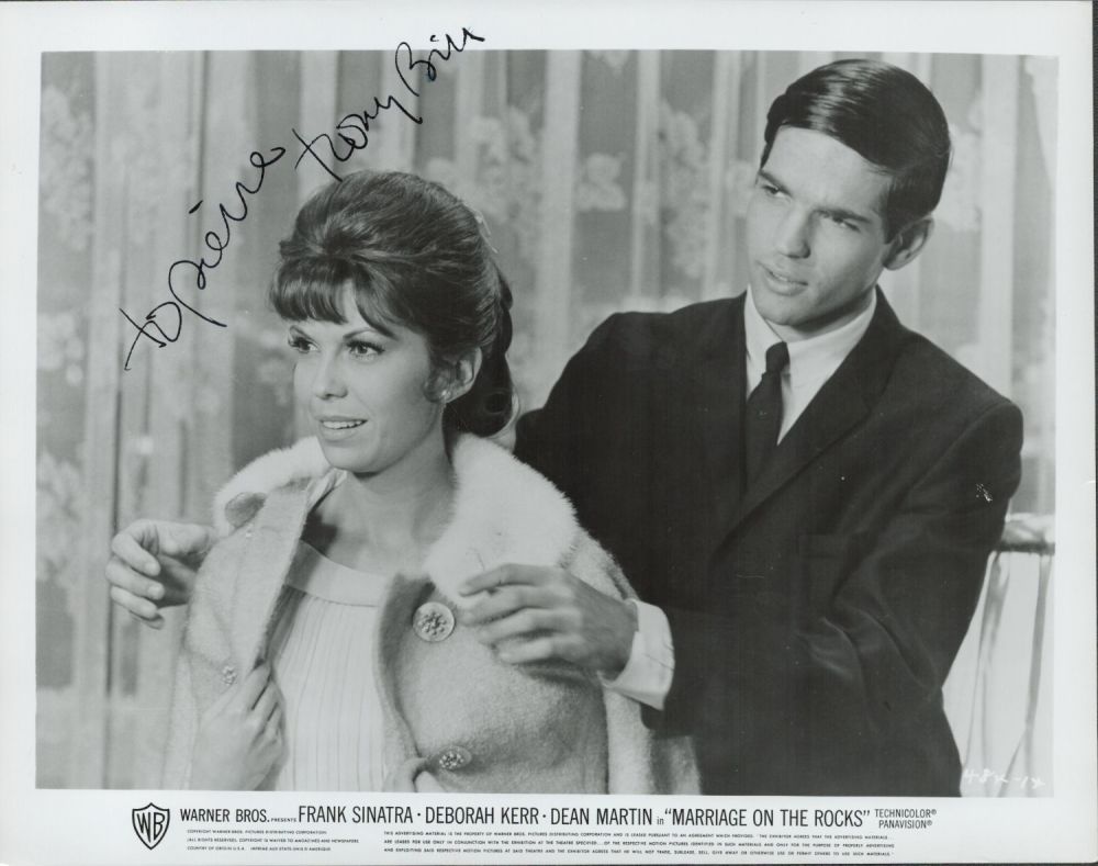Lot 337: Tony Bill signed 10x8 vintage black and white...