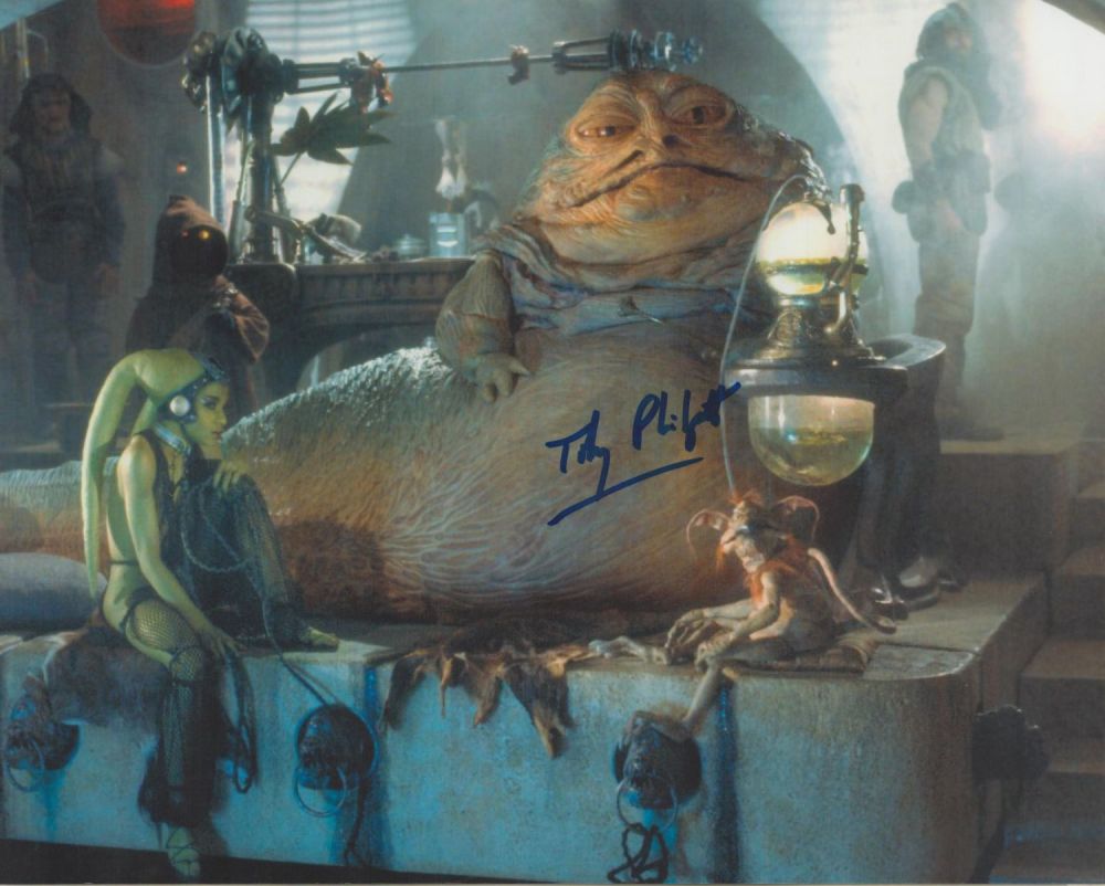 Lot 364: Toby Philpott signed Star Wars 10x8 colour photo....