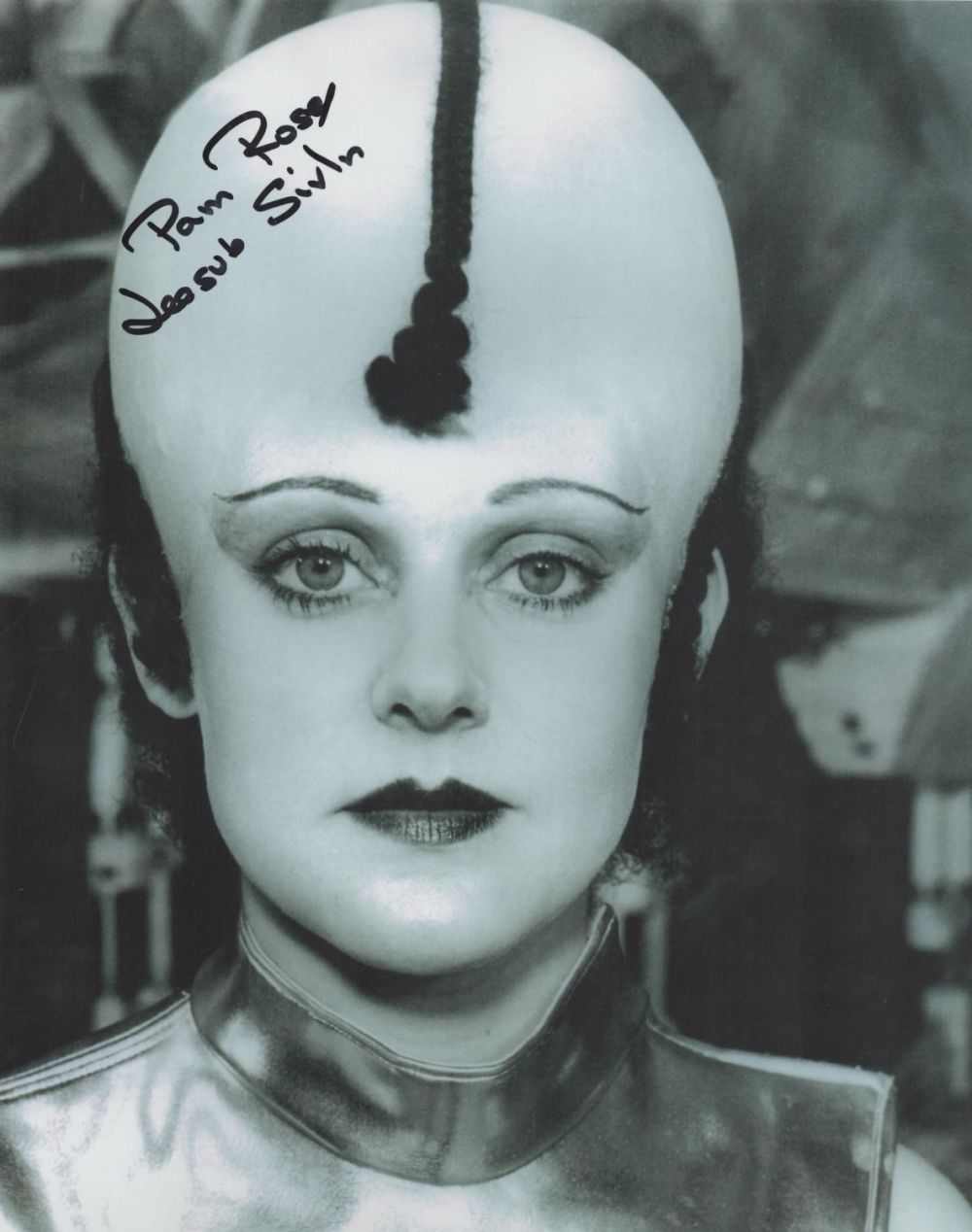 Lot 365: Pam Rose signed Star Wars 10x8 black and...