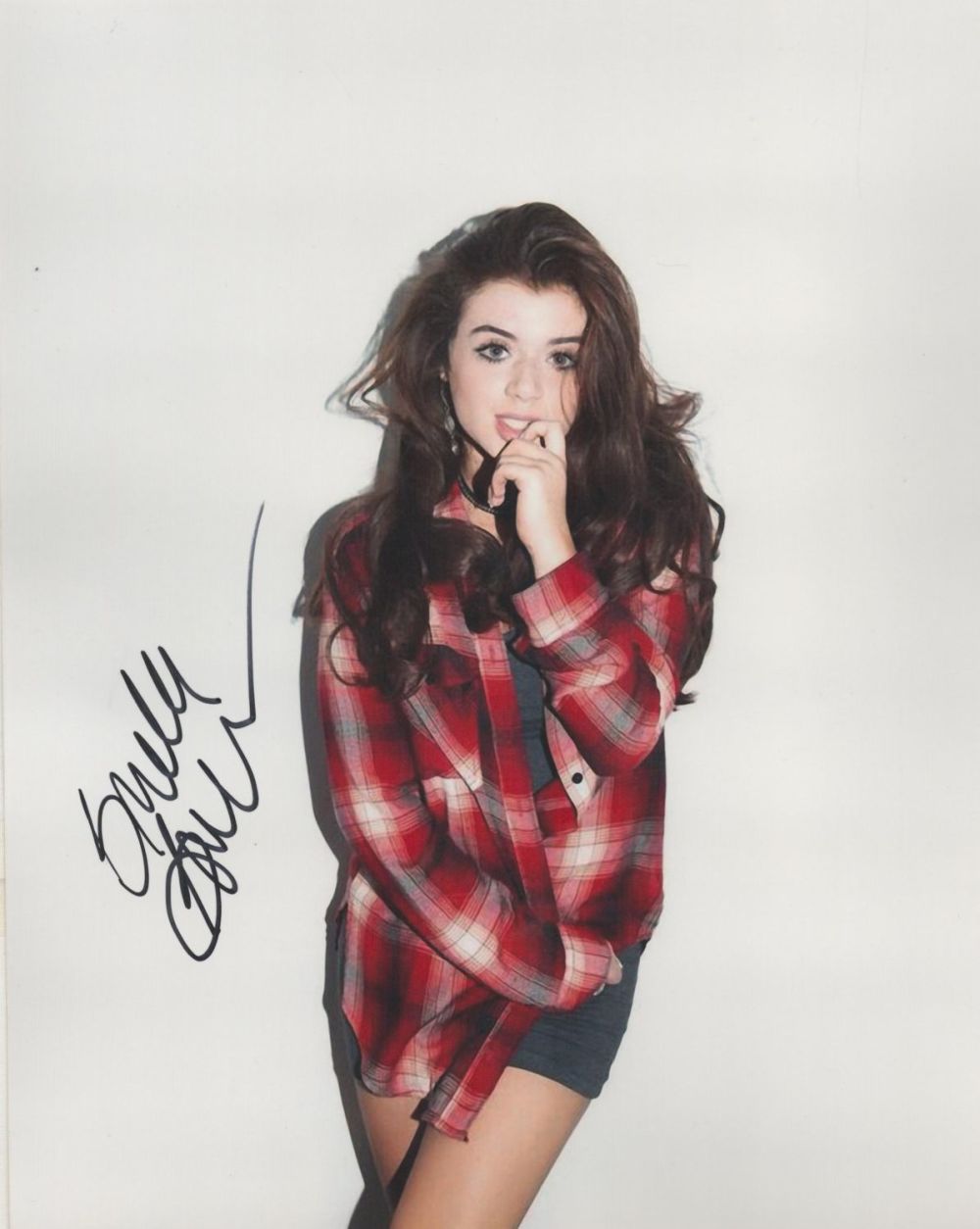Lot 379: Brielle Barbusca signed 10x8 colour photo. Good condition....