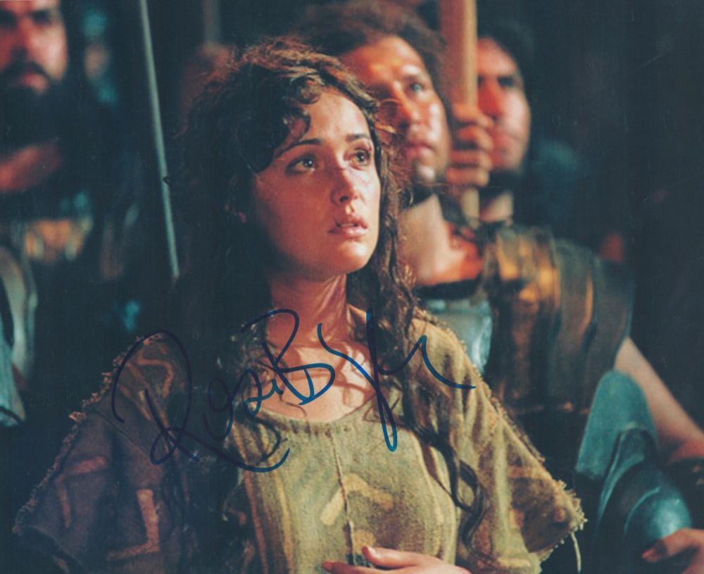 Lot 382: Rose Byrne signed 10x8 colour photo. Good condition....