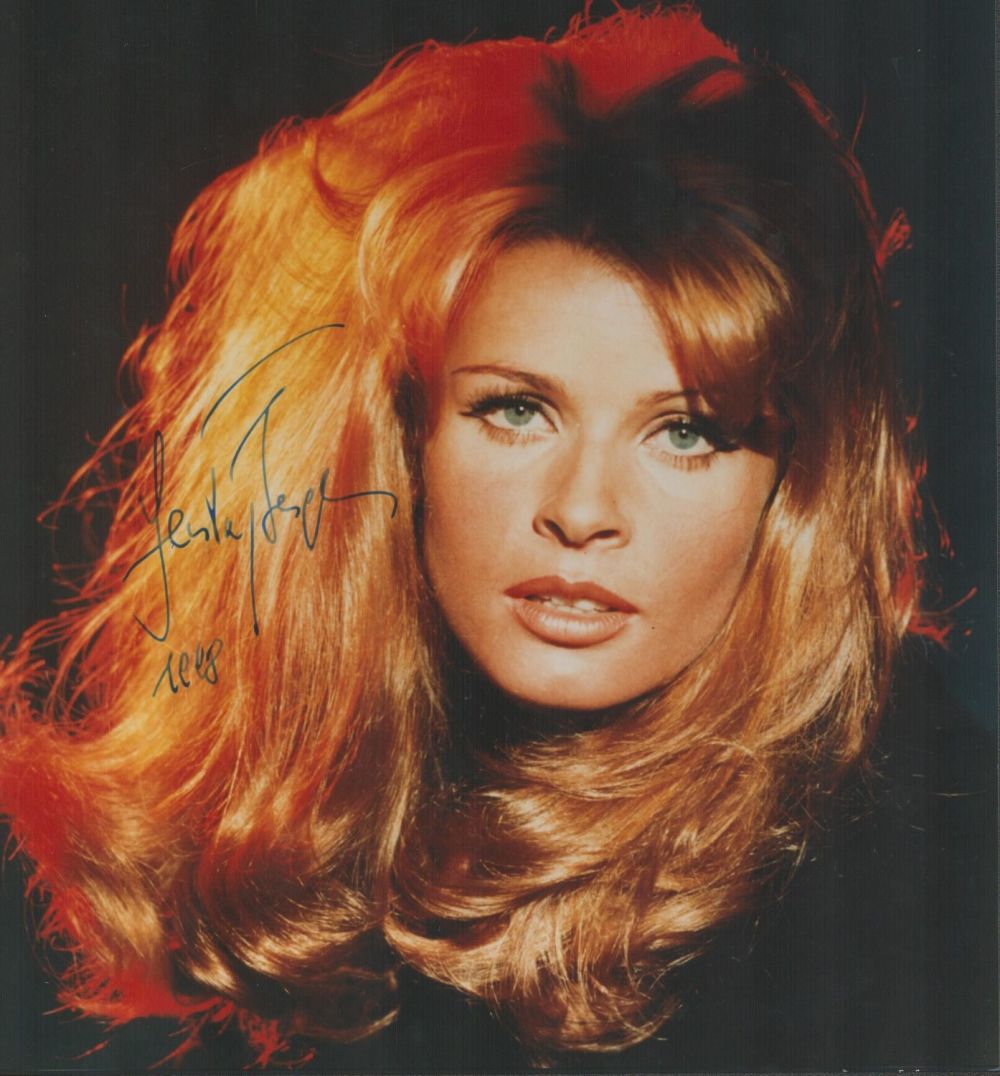 Lot 388: Senta Berger signed 10x8 colour photo. Good condition....