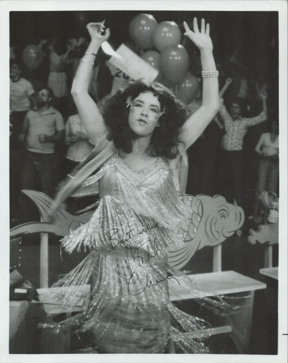 Lot 391: Stockard Channing signed 10x8 black and white photo....