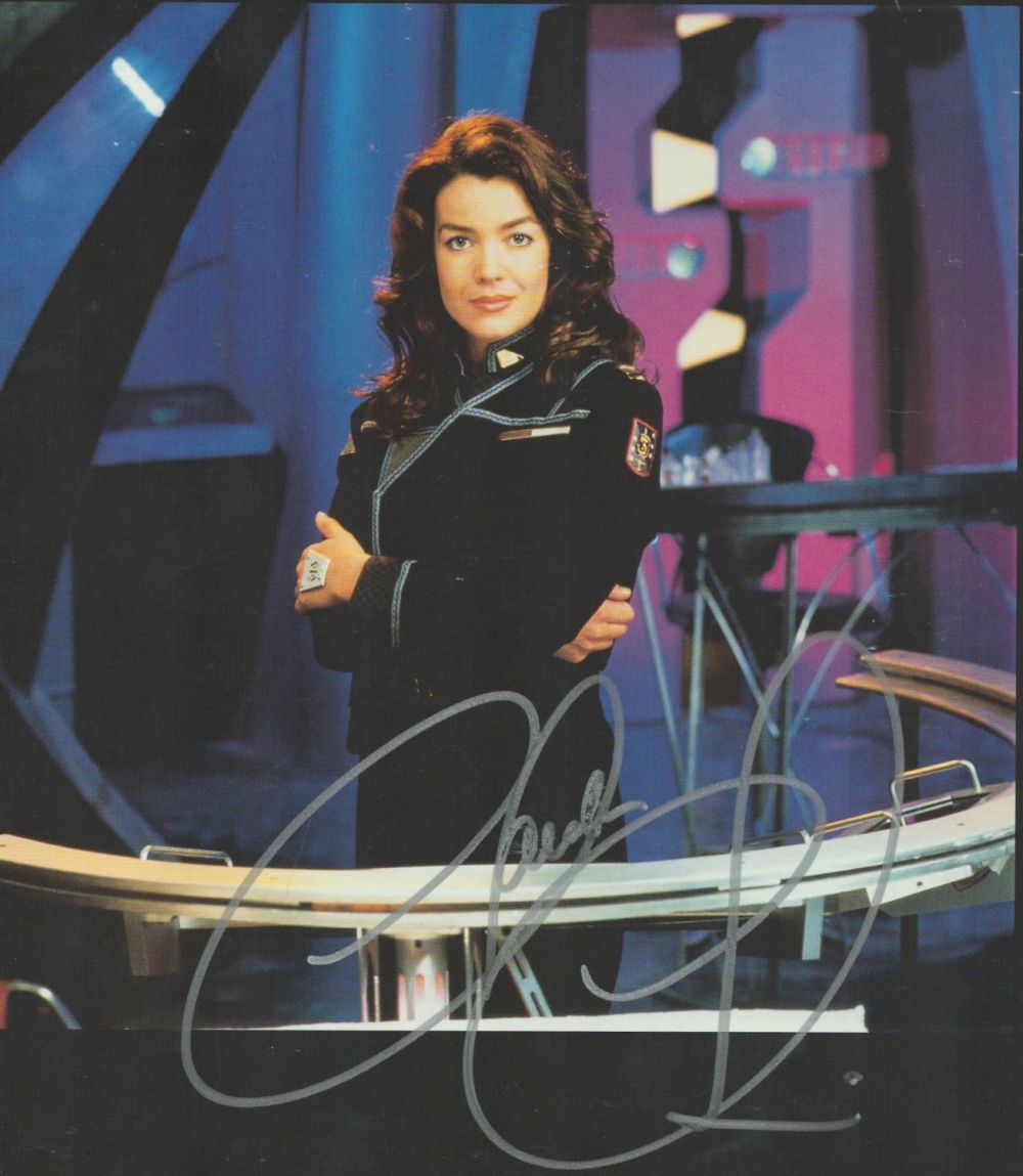 Lot 425: Claudia Christensen signed 10x8 colour photo. Good condition....