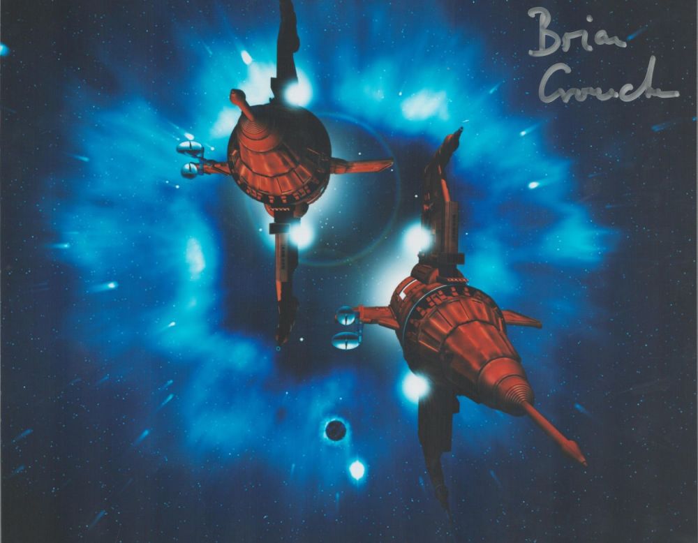 Lot 449: Brian Croucher signed Bake Seven animated 10x8 colour...