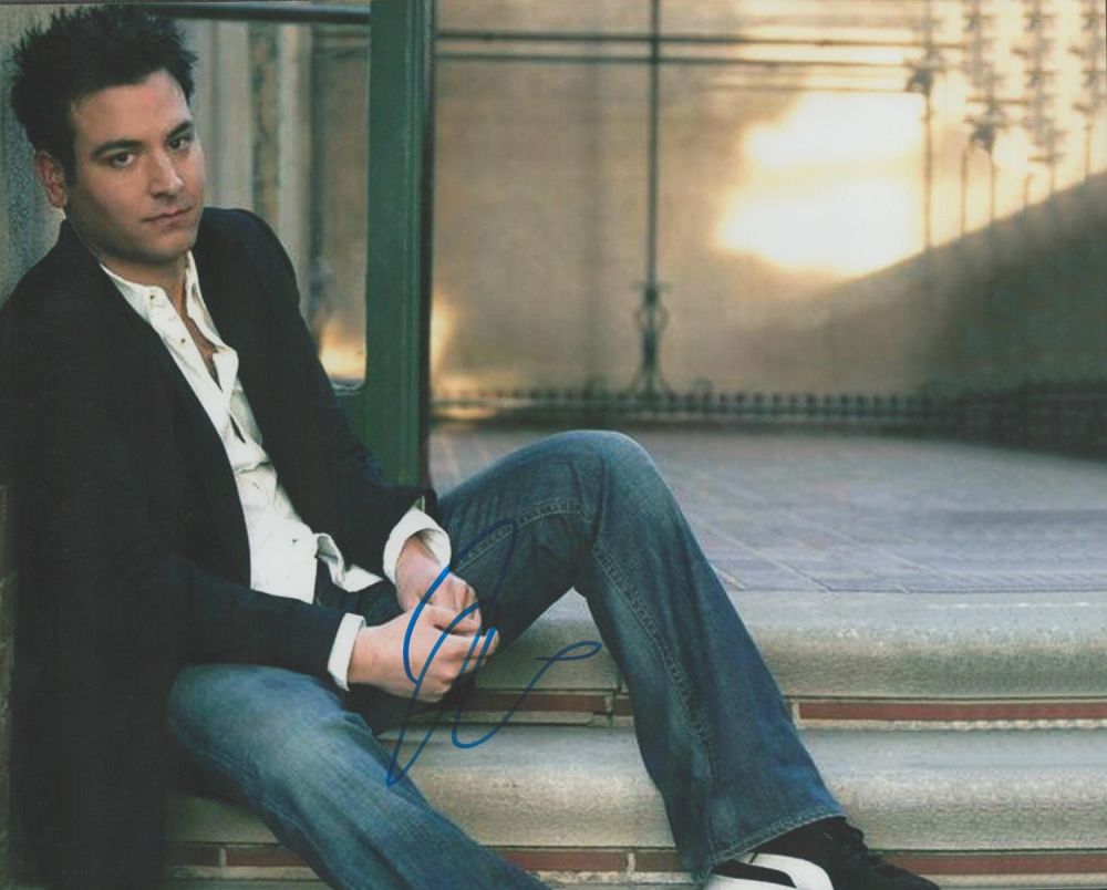 Lot 456: Josh Radnor signed 10x8 colour photo. Good condition....