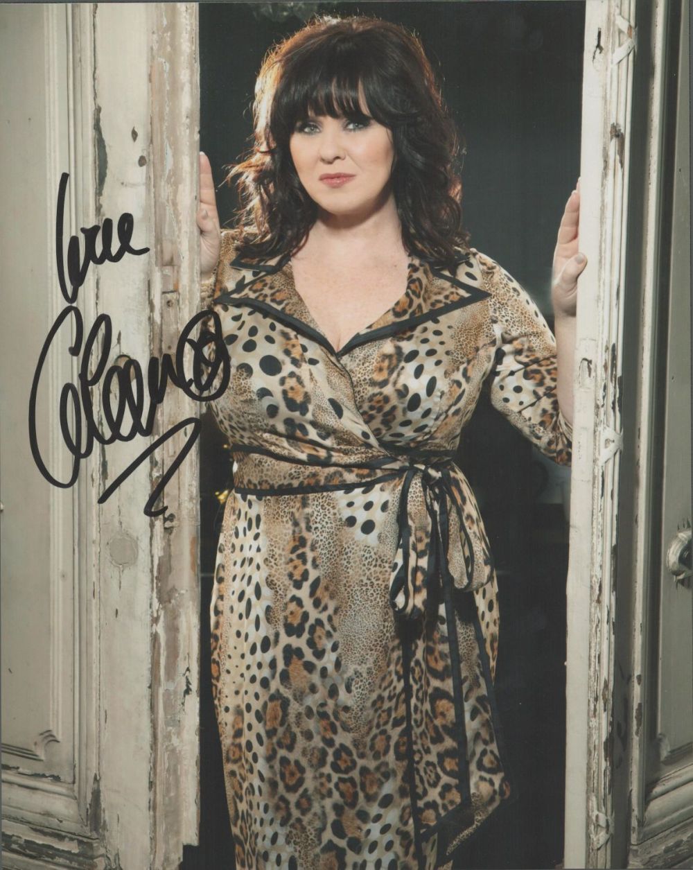 Lot 468: Colleen Nolan signed 10x8 colour photo. Good condition....