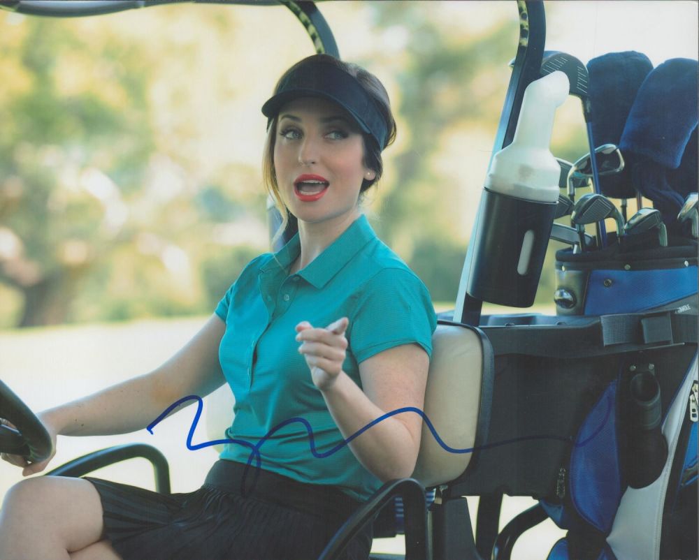 Lot 485: Zoe Lister Jones signed 10x8 colour photo. Good...