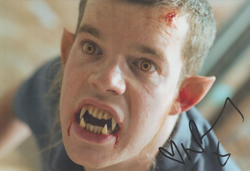 Lot 493: Russell Tovey signed 12x8 colour photo. Good condition....