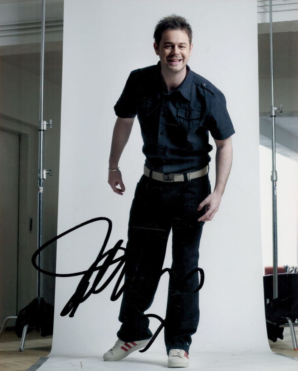 Lot 522: Danny Dyer signed 10x8 colour photo. Good condition....