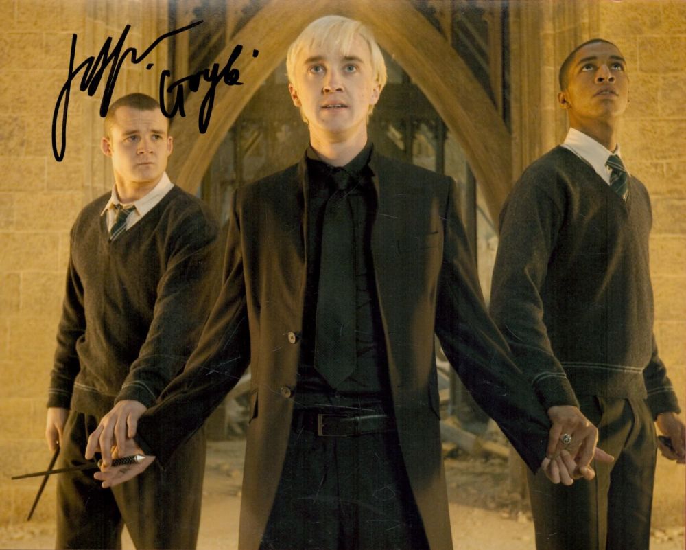 Lot 541: Josh Hedman signed Harry Potter 10x8 colour photo....