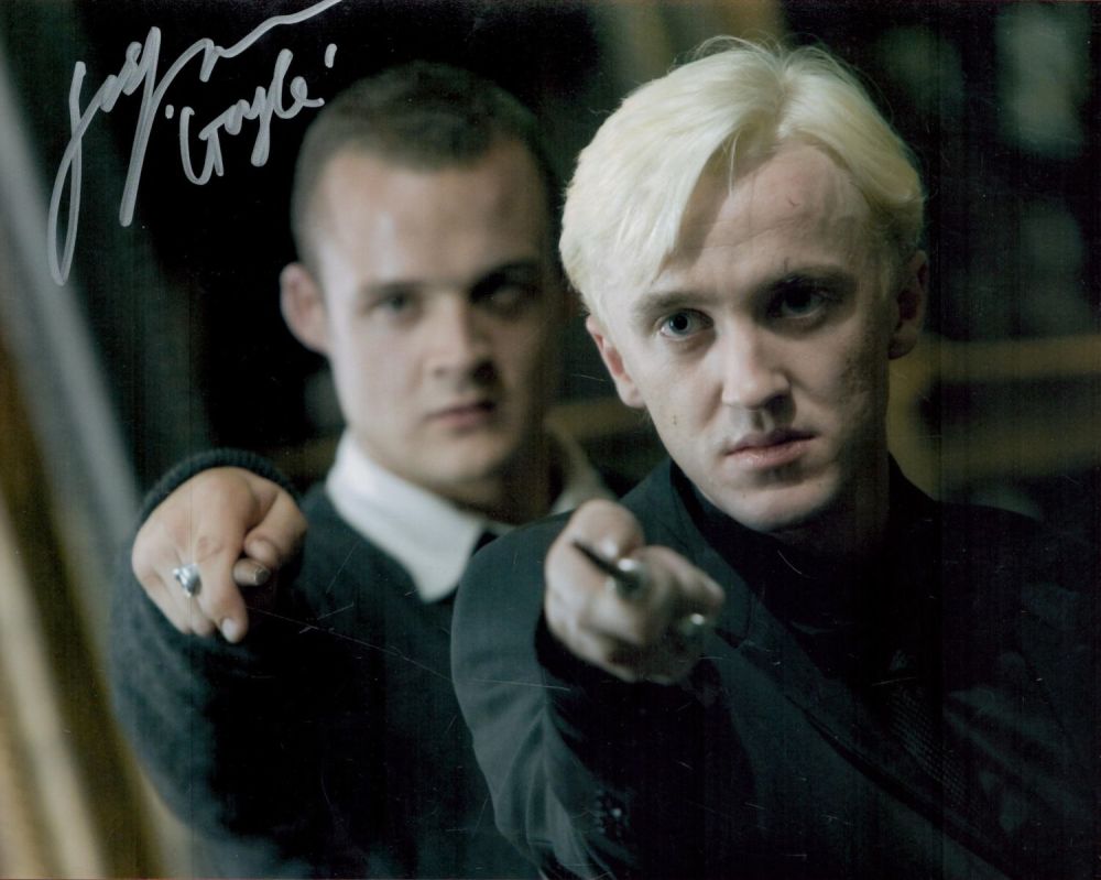 Lot 542: Josh Hedman signed Harry Potter 10x8 colour photo....