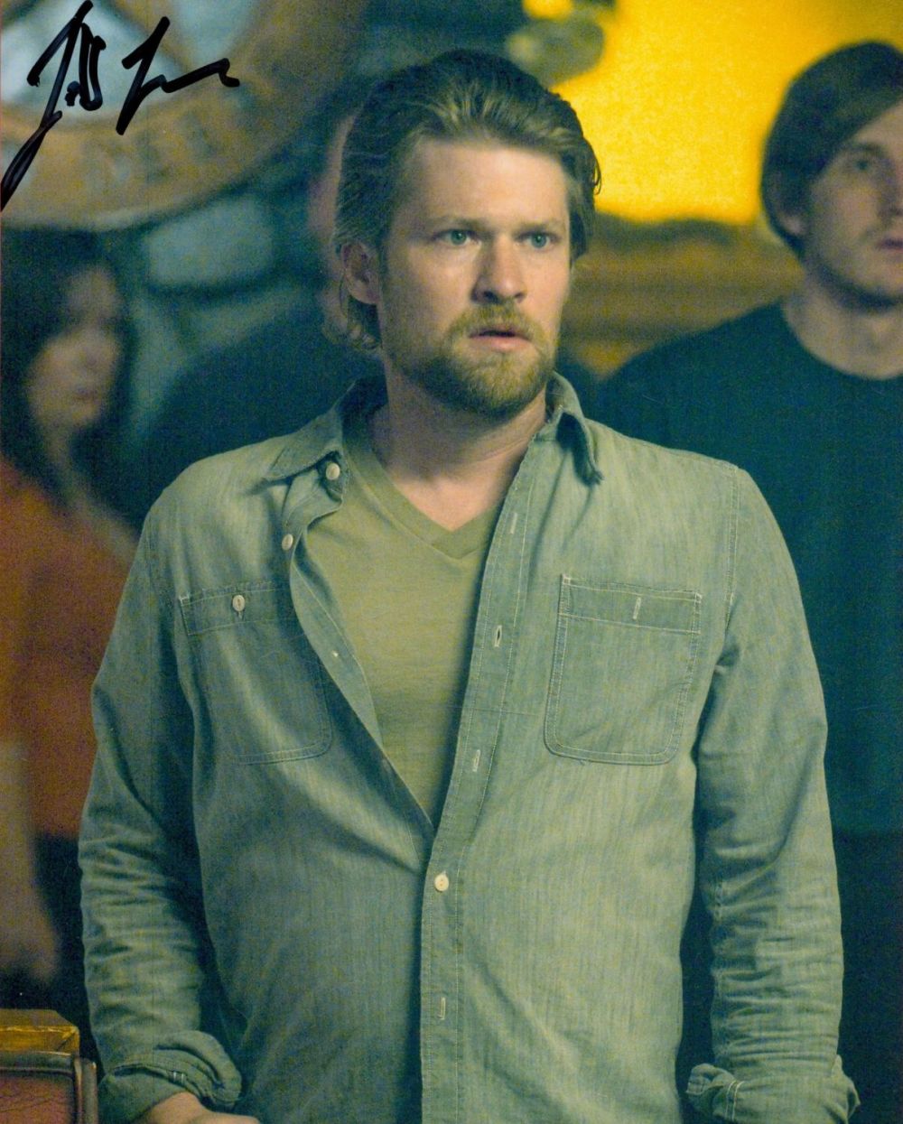 Lot 565: Todd Lowe signed 10x8 colour photo. Good condition....