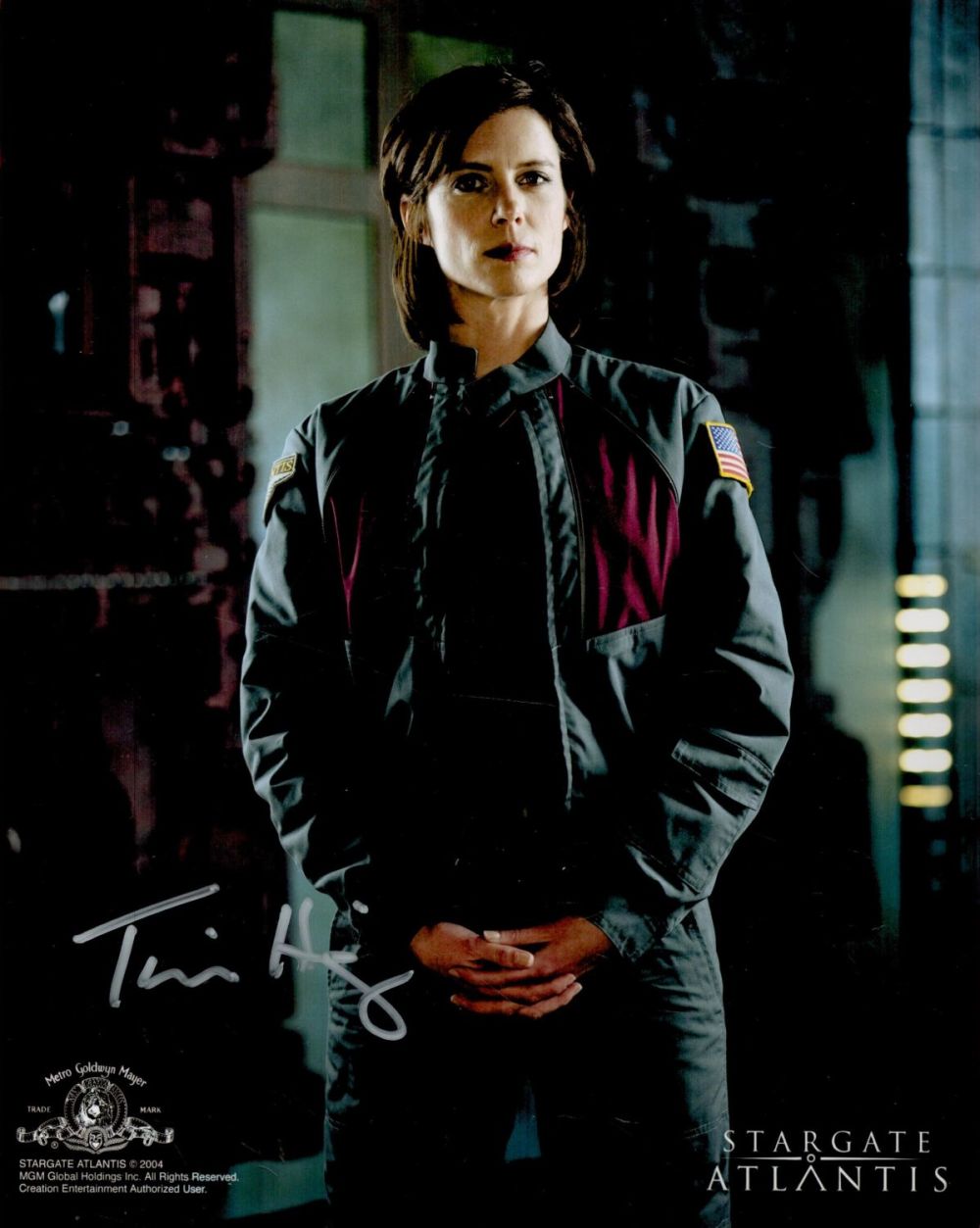 Lot 599: Tori Higginson signed 10x8 colour photo. Good condition....
