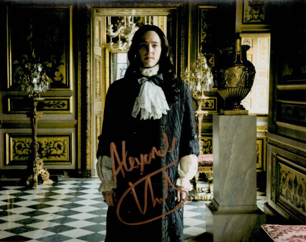 Lot 614: Alexander Vlahos signed 10x8 colour photo. Good condition....