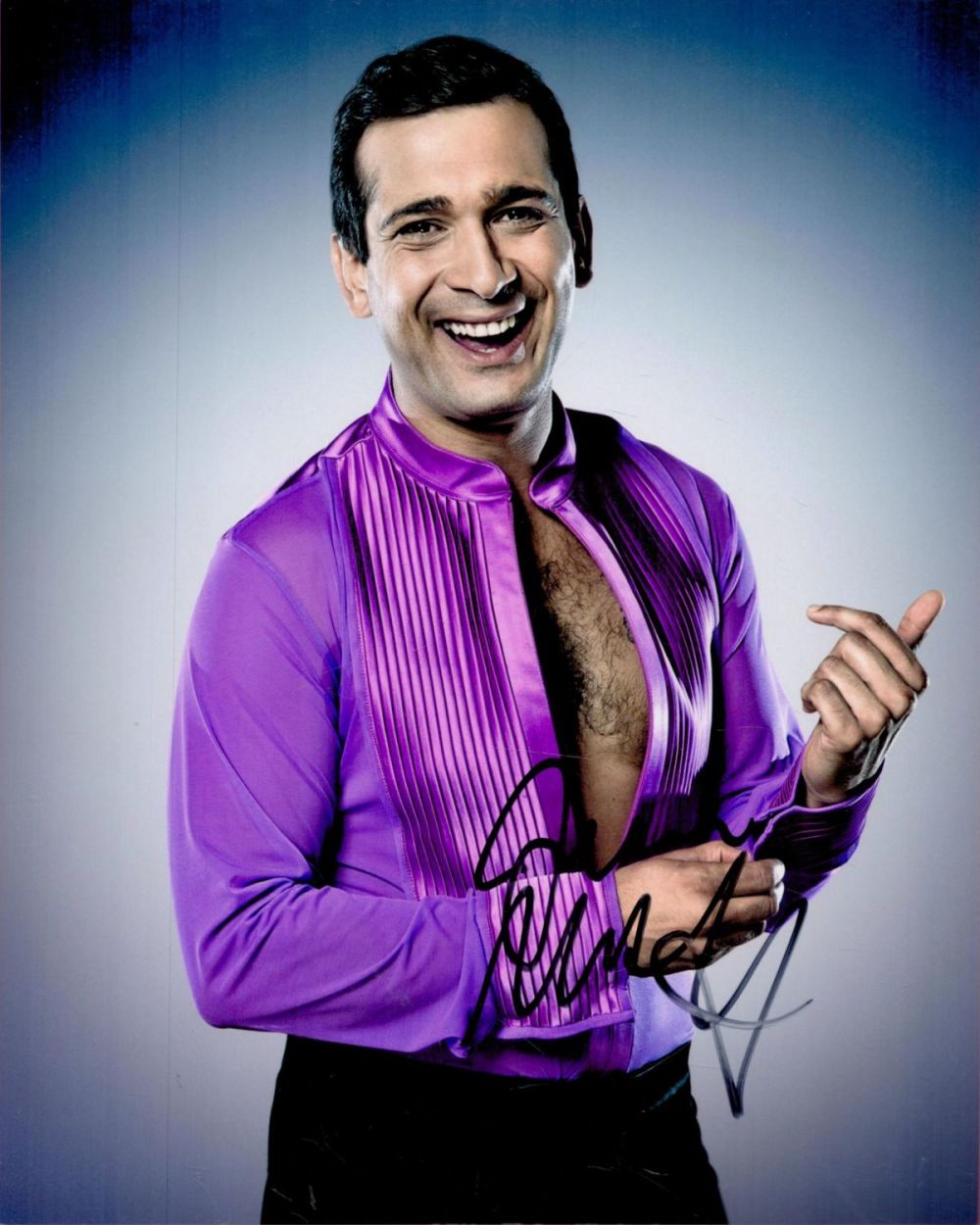 Lot 624: Jimi Mistry signed 10x8 colour photo. Good condition....