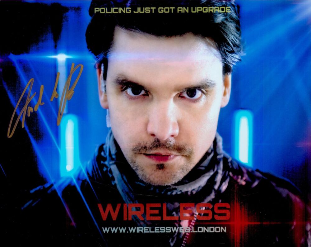Lot 634: Andrew Lee Potts signed 10x8 Wireless colour promo...