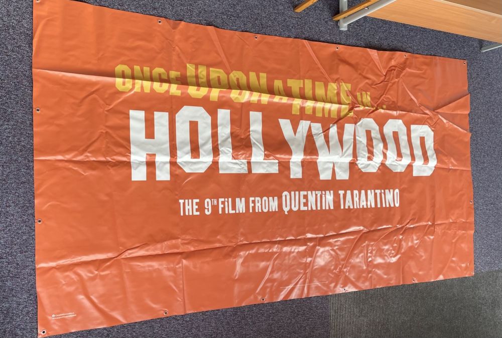 Lot 651: Once Upon A Time In Hollywood 69x131 rolled...