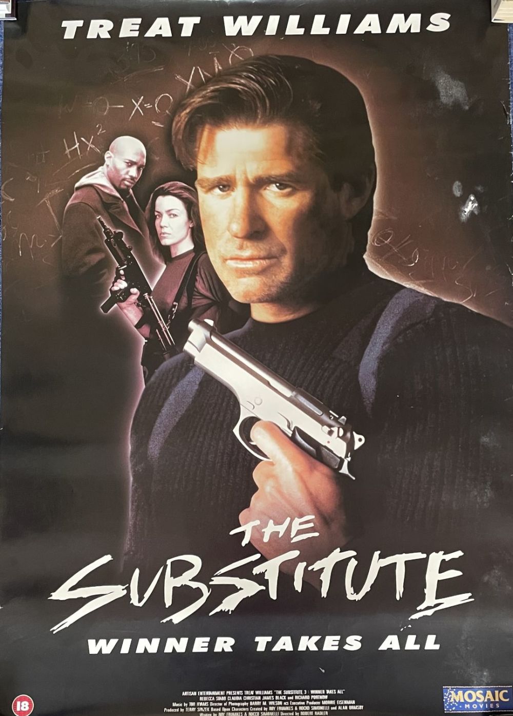 Lot 660: The Substitute 16x23 Rolled Movie Poster. Good condition....