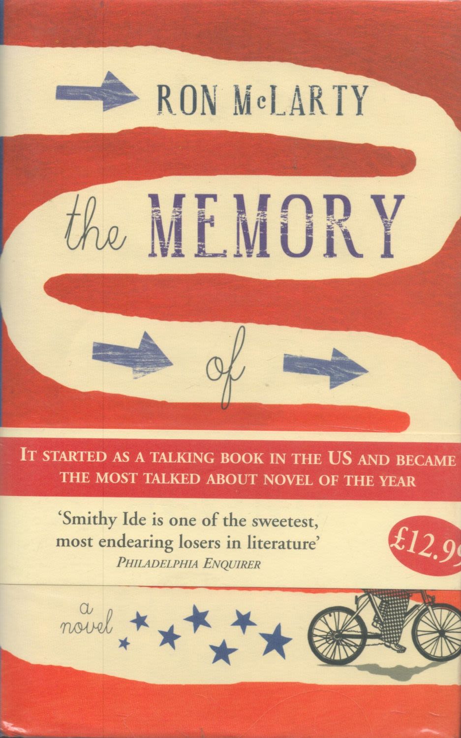 Lot 155: Ron McLarty signed first edition hardback book titled...