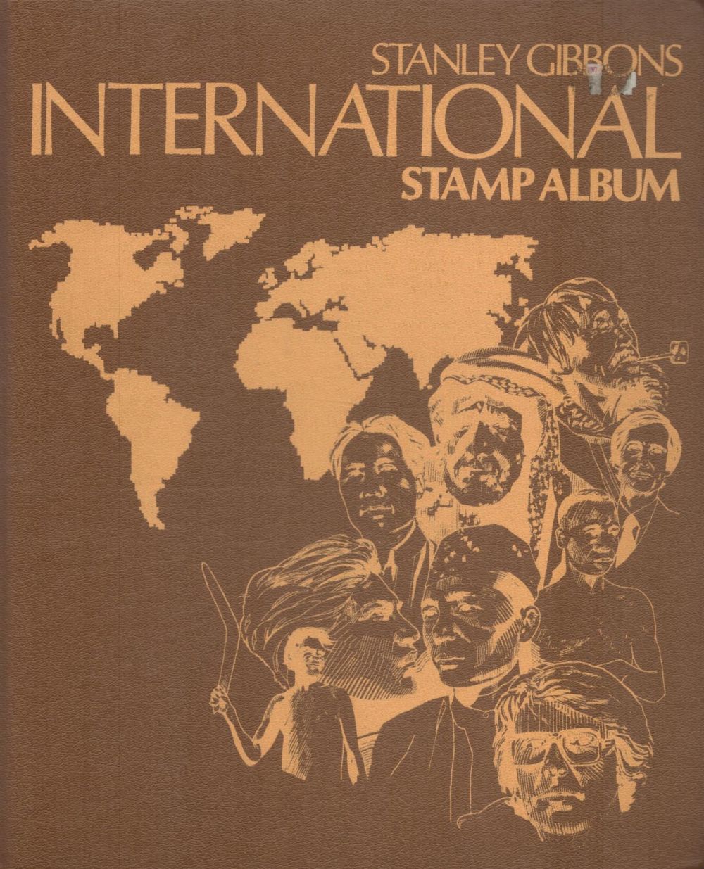 Lot 204: Stanley Gibbons International Stamp Album with no stamps...