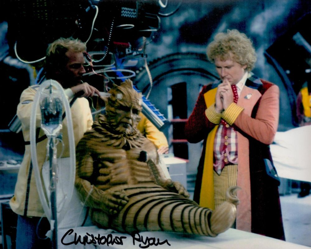 Lot 228: Christopher Ryan signed 10x8 colour Dr Who Lord...