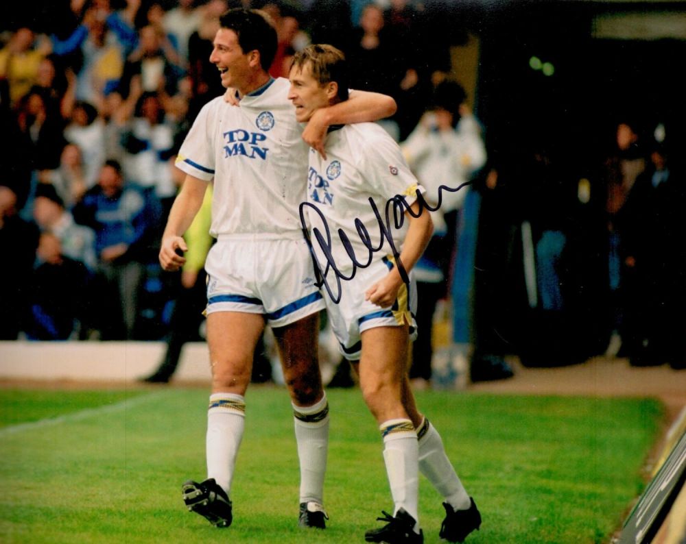 Lot 229: Lee Chapman signed 10x8 colour photo. Chapman (born...