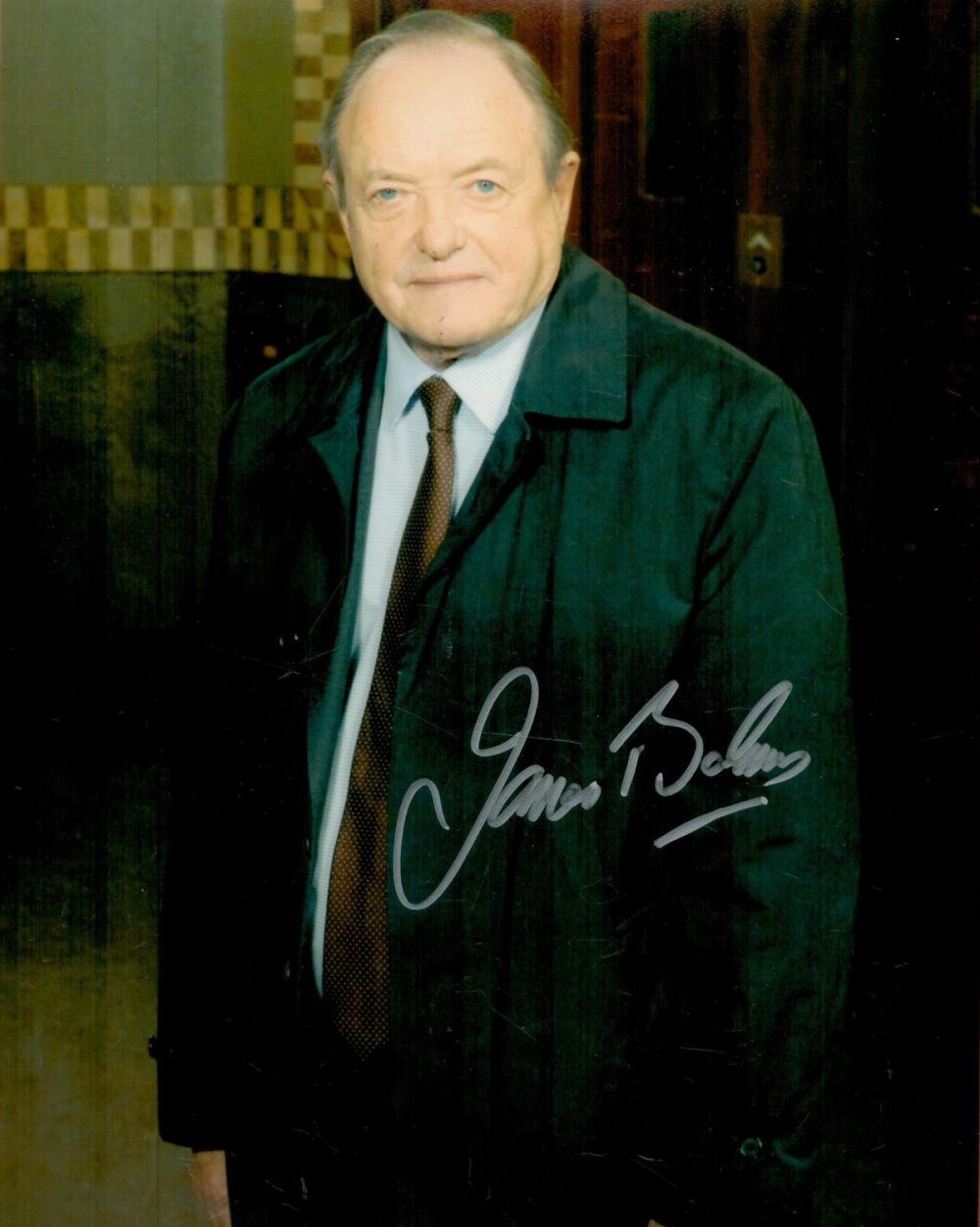 Lot 248: James Bolam signed 10x8 colour photo from TV...