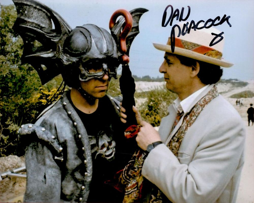 Lot 251: Daniel Peacock as Nord from Dr Who signed...