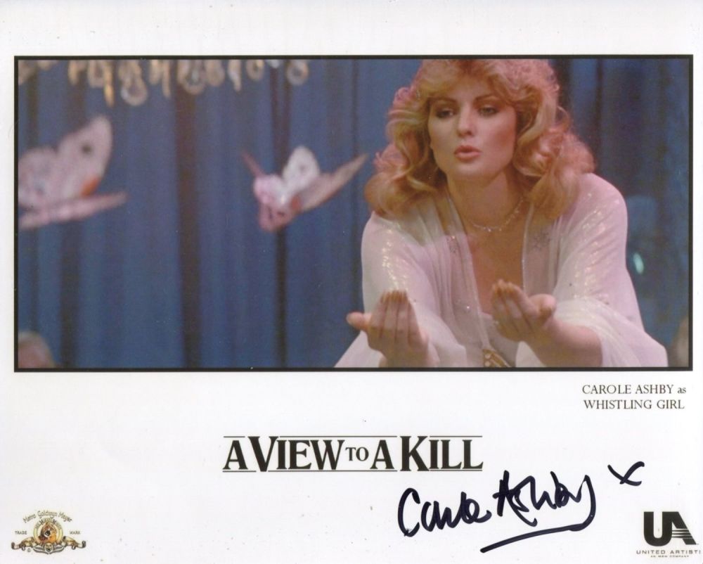 Lot 348: 007 James Bond movie A View to a...