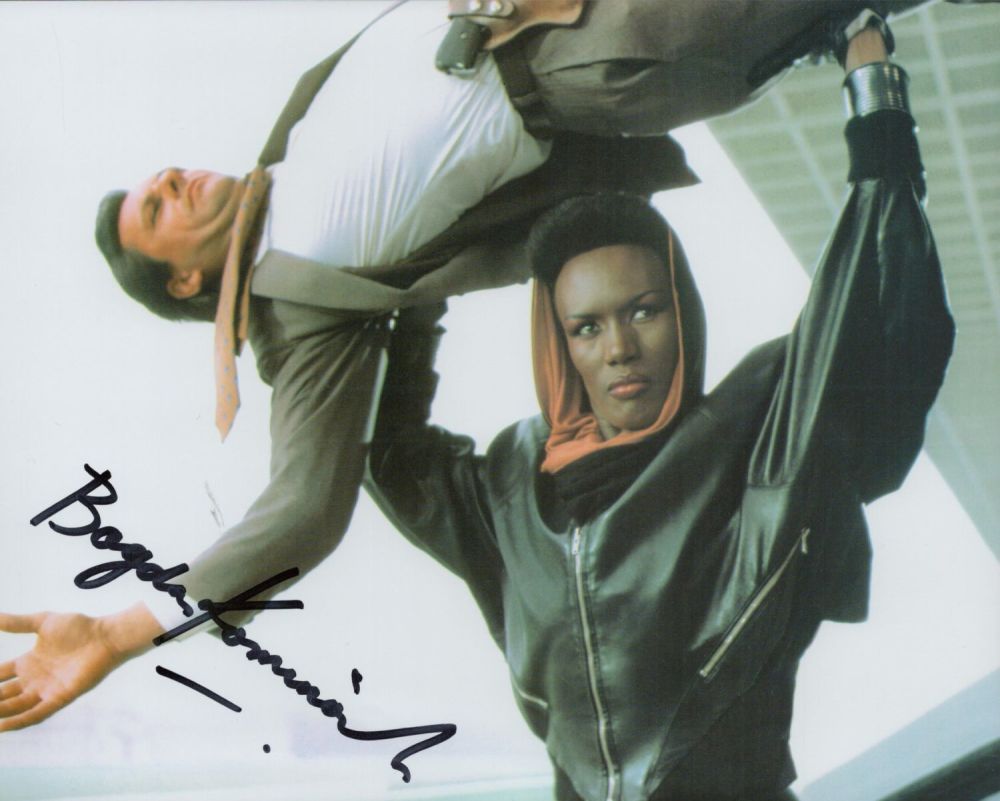 Lot 353: James Bond, Bogdan Kominowski signed 10x8 Colour Photo...