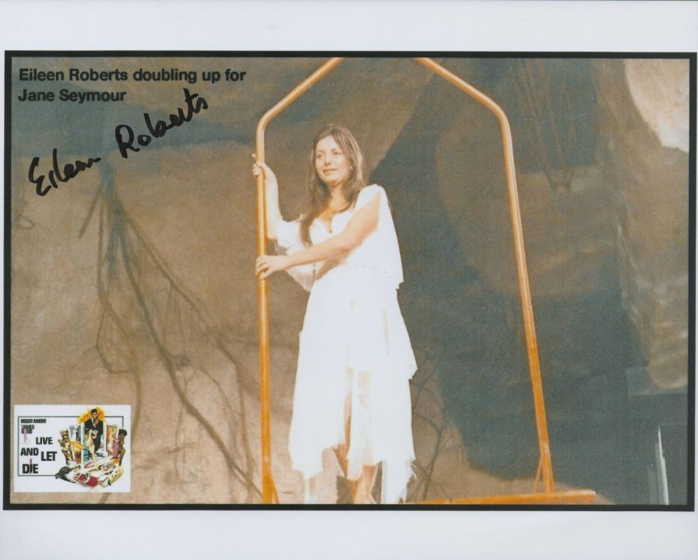 Lot 355: Eileen Roberts signed 10x8 colour promo photograph pictured...