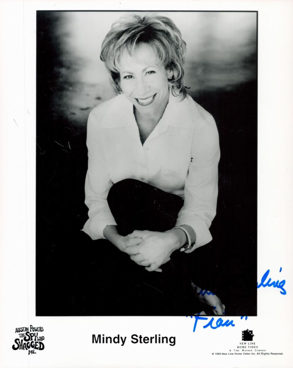 Lot 366: Austin Powers Actor, Mindy Sterling signed 10x8 black...